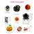 IntiMeg Lot de 16 jouets - Halloween pour chat - Jeu interactif