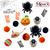 IntiMeg Lot de 16 jouets - Halloween pour chat - Jeu interactif
