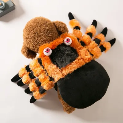 FurryFusion Halloween-Kostüm „Spinne mit roten Augen“ für Hunde FurryFusion Halloween-Kostüm „Spinne mit roten Augen“ für Hunde