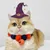 FurryFusion Collier d'Halloween pour chat avec pendentif citrouille