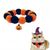 FurryFusion Collier d'Halloween pour chat avec pendentif citrouille
