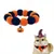 FurryFusion Collier d'Halloween pour chat avec pendentif citrouille FurryFusion Collier d'Halloween pour chat avec pendentif citrouille