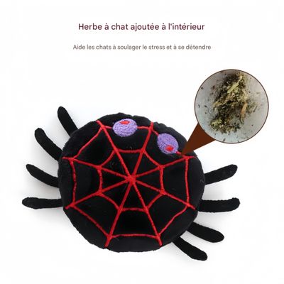 FurryFusion Lot de 5 Jouet en peluche à la menthe pour chat pour Halloween