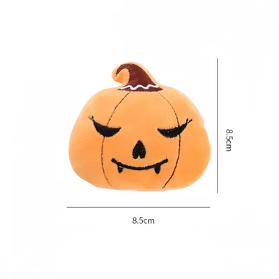 FurryFusion Lot de 5 Jouet en peluche à la menthe pour chat pour Halloween
