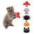 FurryFusion Lot de 5 Jouet en peluche à la menthe pour chat pour Halloween FurryFusion Lot de 5 Jouet en peluche à la menthe pour chat pour Halloween