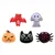 FurryFusion Lot de 5 Jouet en peluche à la menthe pour chat pour Halloween