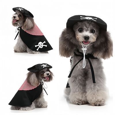 PetTribes Vêtement Halloween Noir pour Chien L