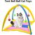 Tente de jeu pour chat avec boule cloche
