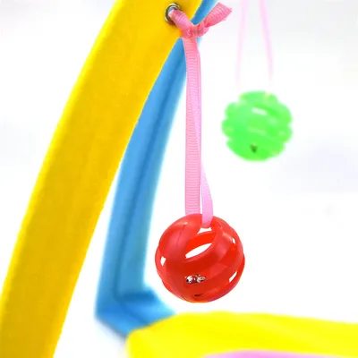 Tente de jeu pour chat avec boule cloche