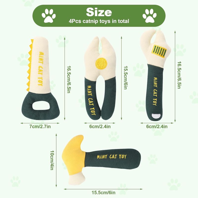 Jouets interactifs pour chats à l'herbe à chat