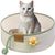 Panier tissé pour chat, panier pliable