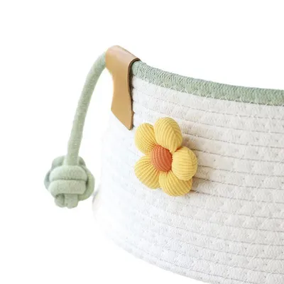 Panier tissé pour chat, panier pliable