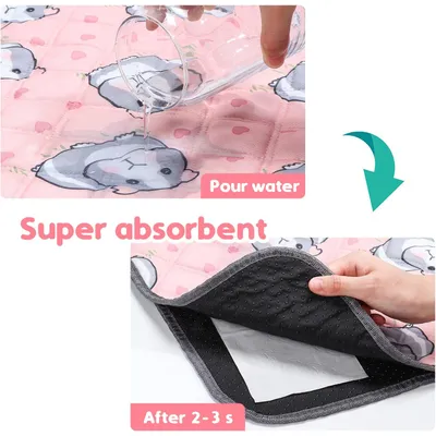 Tapis de cage imperméables pour cochons d'Inde