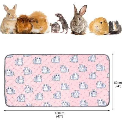 Tapis de cage imperméables pour cochons d'Inde