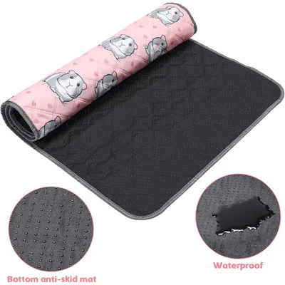 Tapis de cage imperméables pour cochons d'Inde