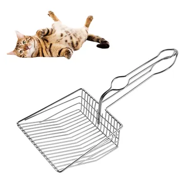 Pelle à litière en métal