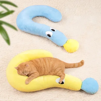 Coussin pour animaux de compagnie, coussin de soutien du cou