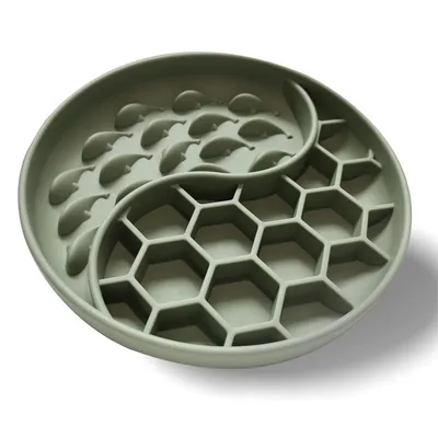 Distributeur d'aliments lents pour chiens avec ventouse