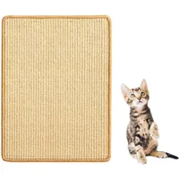 Tapis griffoir en sisal pour chat avec ruban adhésif