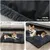 Tapis moelleux en peluche pour lit pour chien(gris) Tapis moelleux en peluche pour lit pour chien(gris)
