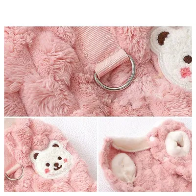 Pull polaire double face pour chat