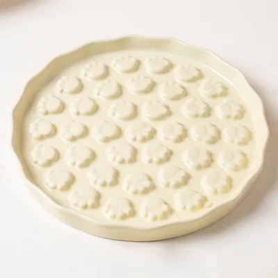 Gamelle pour chat à alimentation lente en céramique