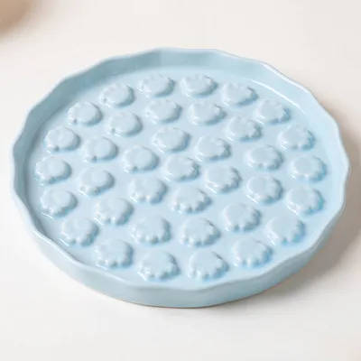 Gamelle pour chat à alimentation lente en céramique