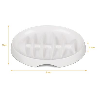 Mangeoire pour chat, design en arête de poisson