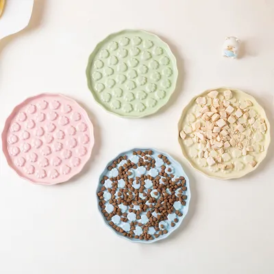 Gamelle pour chat à alimentation lente en céramique