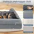 Giantex Eiförmiger Schaumstoff-Hundekorb Mit Abnehmbarem Waschbarem Bezug Giantex Eiförmiger Schaumstoff-Hundekorb Mit Abnehmbarem Waschbarem Bezug
