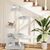 Giantex Arbre à Chat Design Incurvé : Griffoir Sisal, 4 Plates-Formes Fleur