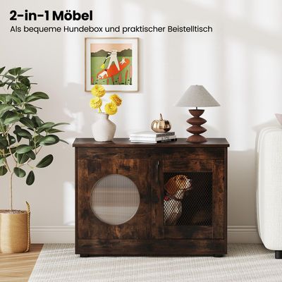 Giantex Multifunktionales Katzenmöbel, Mit Zwei Türen, Tiergerecht