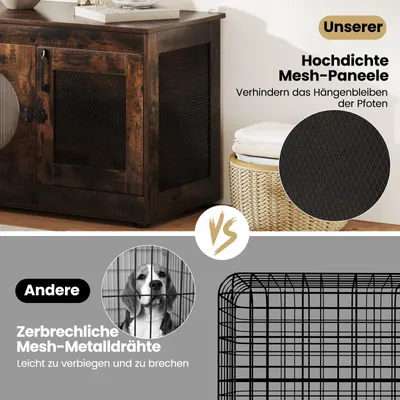 Giantex Multifunktionales Katzenmöbel, Mit Zwei Türen, Tiergerecht Giantex Multifunktionales Katzenmöbel, Mit Zwei Türen, Tiergerecht