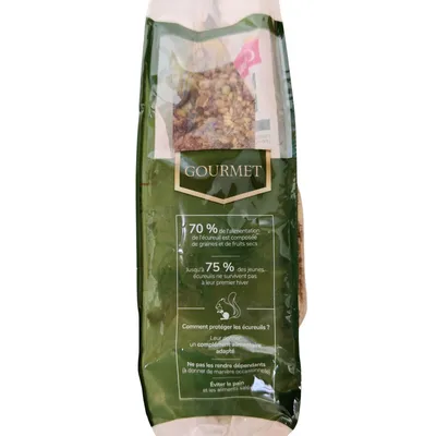 Coustenoble - Nourriture pour écureuil 1 kg, graines et céréales