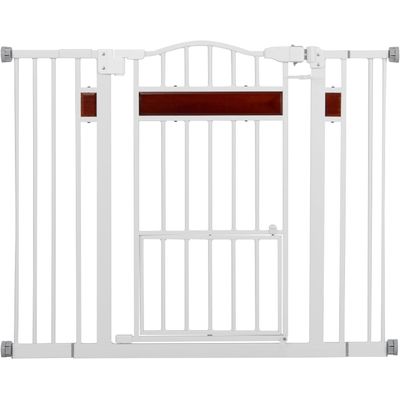 Porte pour chien, extensible, porte de sécurité pour animaux de compagnie