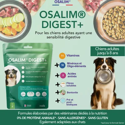 Osalia – Complément Digestif pour Chien – Laboratoire Osalia