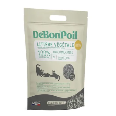 De Bon Poil – Litière pour Chat au Charbon