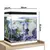 AquaOne Nano Aquarium avec filtration, LED et verre ultra blanc