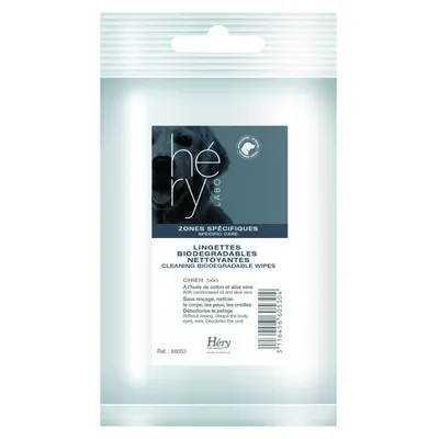 HERY — Lingettes nettoyantes biodégradables pour chien HERY — Lingettes nettoyantes biodégradables pour chien