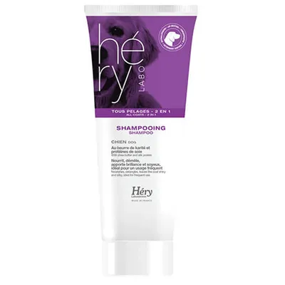 HÉRY — Shampooing démêlant chien tous pelages HÉRY — Shampooing démêlant chien tous pelages