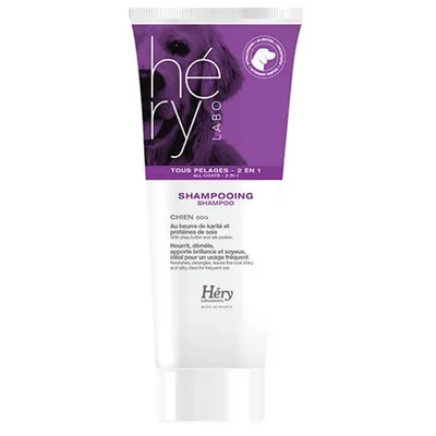 HÉRY — Shampooing démêlant chien tous pelages HÉRY — Shampooing démêlant chien tous pelages