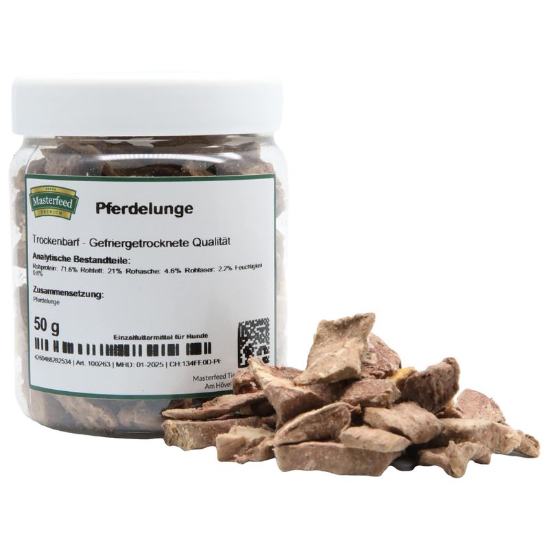 Masterfeed poumon de cheval séché﻿
