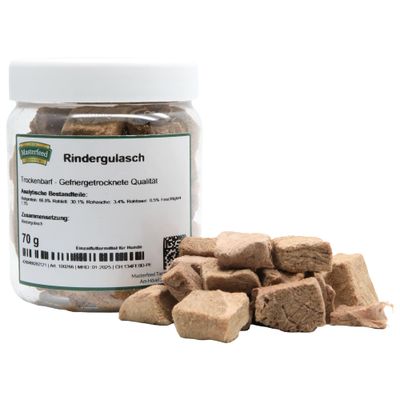 Masterfeed goulasch de boeuf séché
