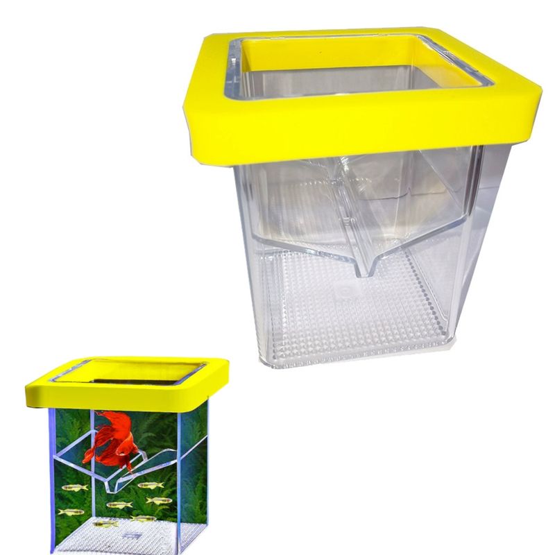 Zoomtopia Boîte d'isolation pour poissons d'aquarium