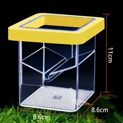 Zoomtopia Boîte d'isolation pour poissons d'aquarium