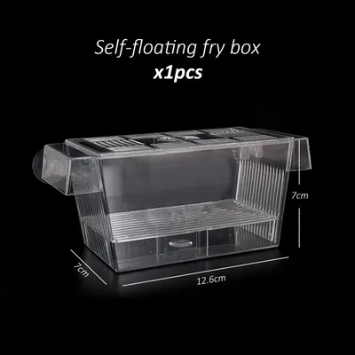 PetTribes Box flottante double paroi avec ventouse - Élevage alevins