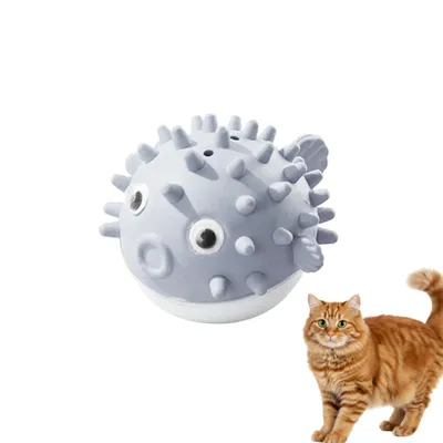PetTribes Jouet à Lècher et Mâcher Adhésif pour Chat Gris