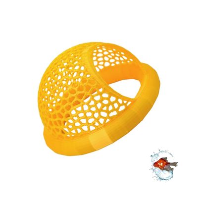 PetTribes Abri Flottant Naturel pour Poisson d'Aquarium