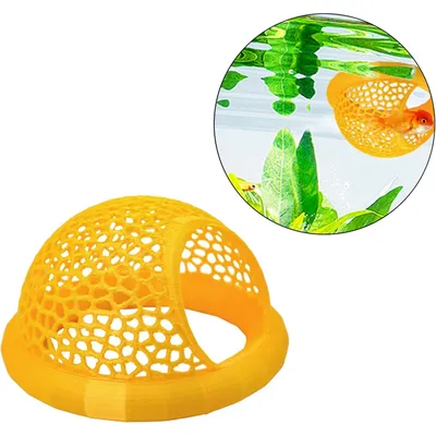 PetTribes Abri Flottant Naturel pour Poisson d'Aquarium