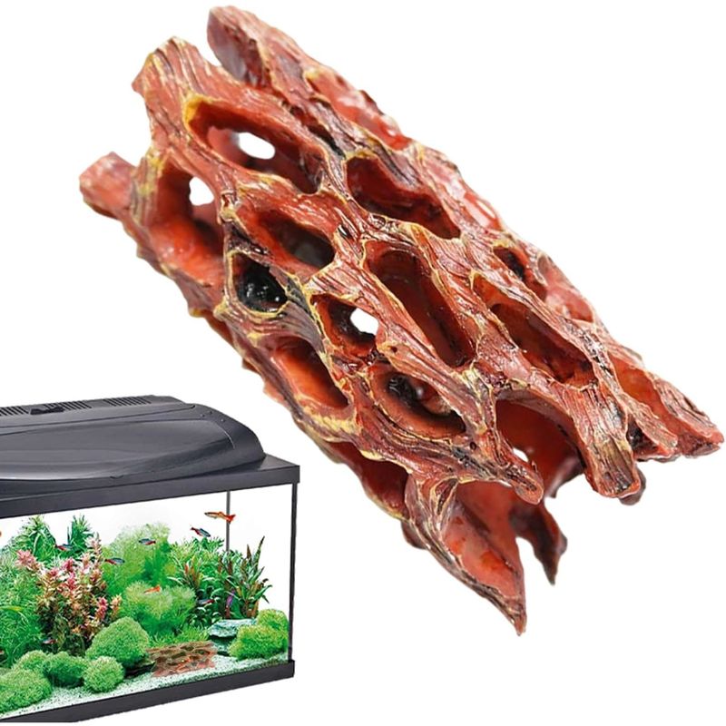 PetTribes Grotte en Mousse Aquatique - Habitat Biofilm pour Crevettes